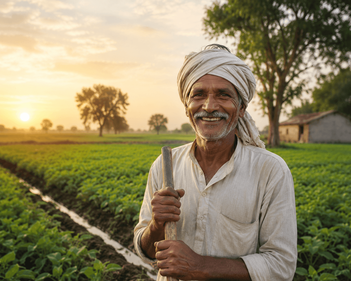 Indian farmer